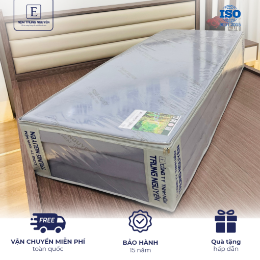 Nệm Cao Su Non Họat Tính Gấp 3 Trung Nguyên, Memory Cao Cấp