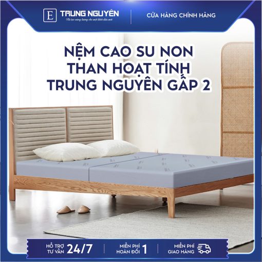 Nệm Cao Su Non Gấp 2 Họat Tính Trung Nguyên, Memory Cao Cấp