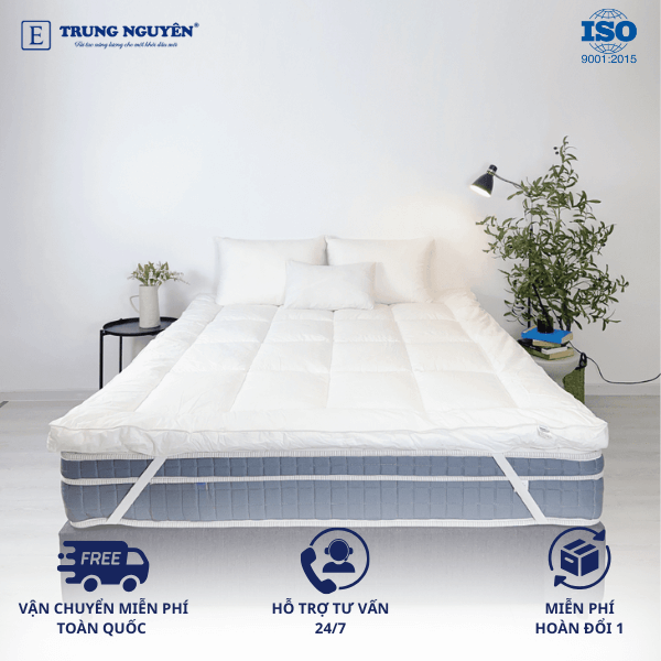 Nệm Topper Long Vũ Cao Cấp Trung Nguyên