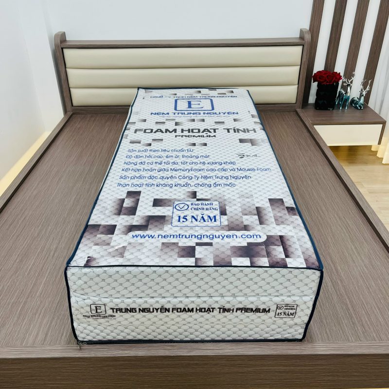 Nệm Foam Premium Hoạt Tính Trung Nguyên - Ảnh 4