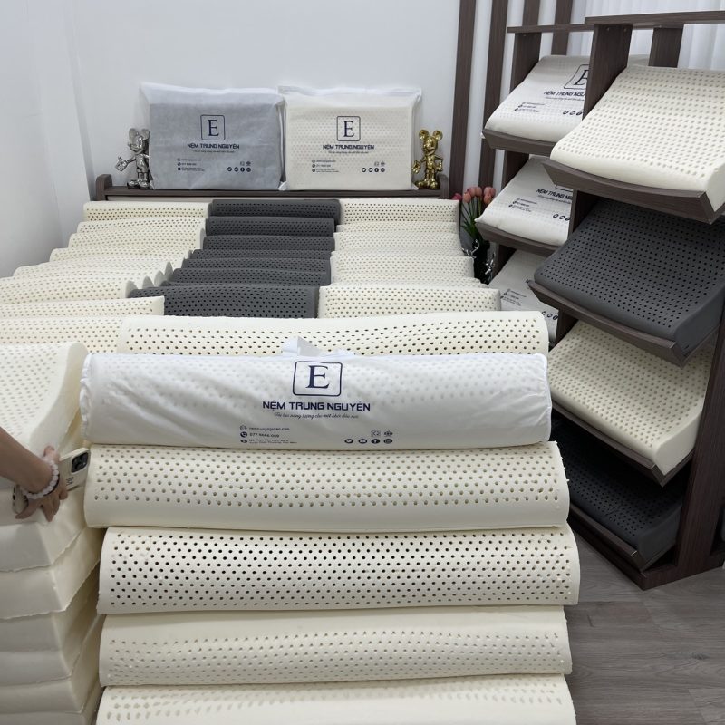 Gối Ôm Cao Su Thiên Nhiên Trung Nguyên - Ảnh 8