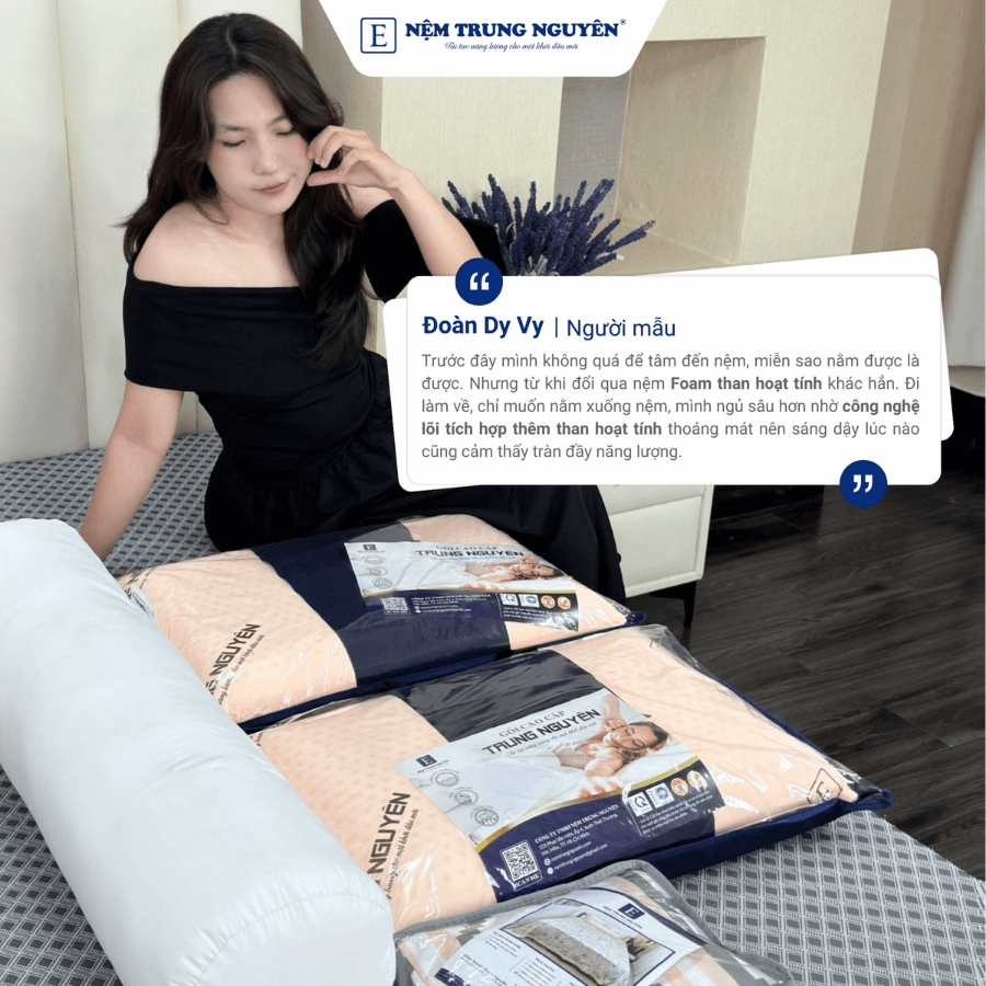Nệm Trung Nguyên – 1 Giấc ngủ trọn vẹn bắt đầu từ chiếc nệm đúng chuẩn danh gia ve nem trung nguyen 2