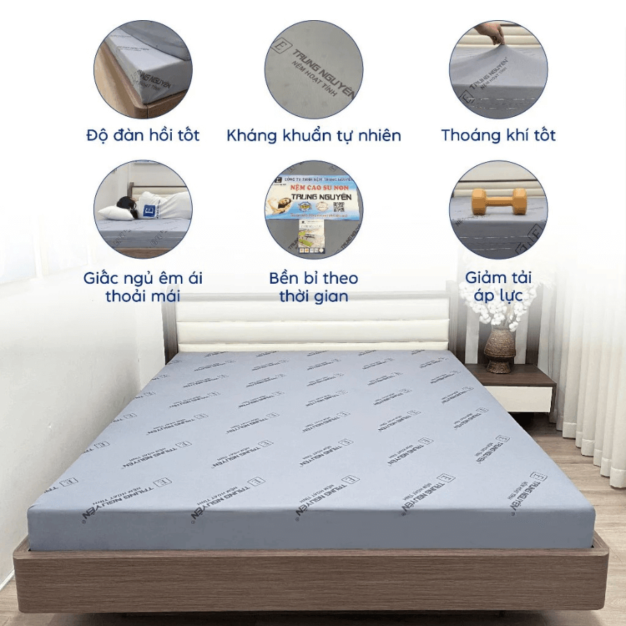 Nệm Kháng Khuẩn Trong Thời Đại Ô Nhiễm Không Khí thiet ke thong minh