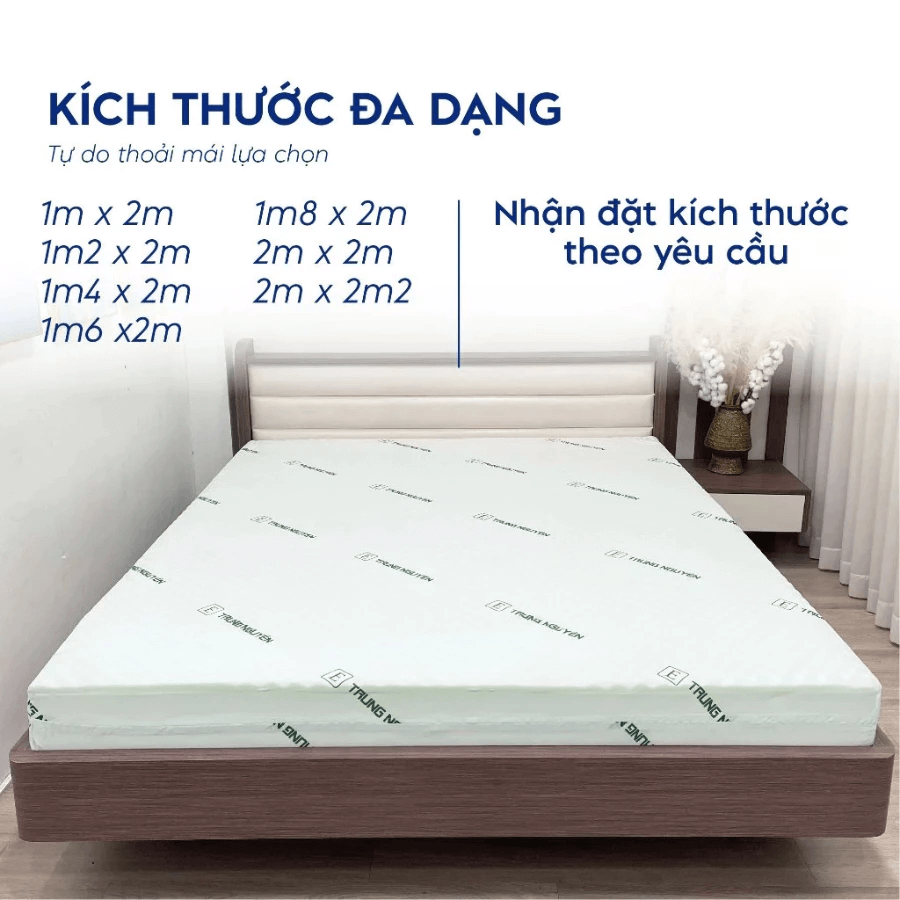 Nệm cao su non massage Trung Nguyên – Êm ái, nâng đỡ, thư giãn tuyệt đối vn 11134207 820l4